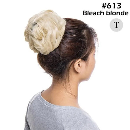 Updo Curly Bun Extension – Instant Volume Hair Piece