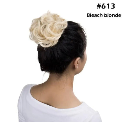 Updo Curly Bun Extension – Instant Volume Hair Piece