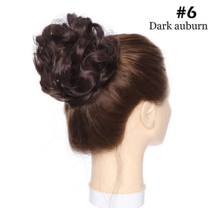 Updo Curly Bun Extension – Instant Volume Hair Piece