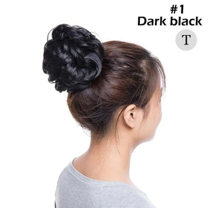 Updo Curly Bun Extension – Instant Volume Hair Piece