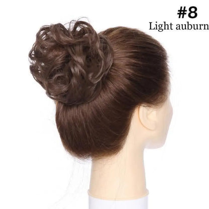 Updo Curly Bun Extension – Instant Volume Hair Piece