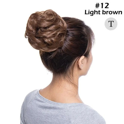 Updo Curly Bun Extension – Instant Volume Hair Piece