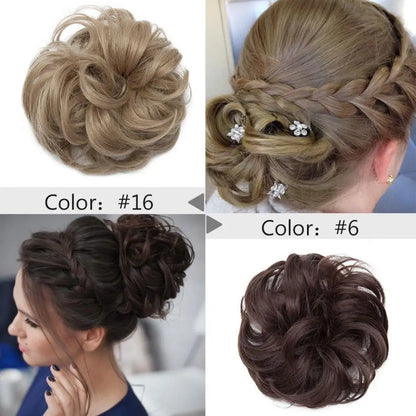 Updo Curly Bun Extension – Instant Volume Hair Piece