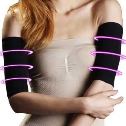 Flaunt Toned Arms with Upper Arm Shapers Compression Half Sleeve Women Arm Shapewear