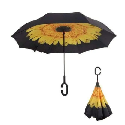 Upside Down Reverse Double Skin Umbrella – Windproof