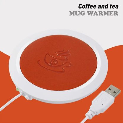 USB Cup Heater – Warming Coaster for Coffee, Tea & Hot Drinks