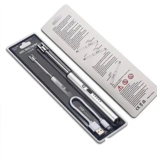 USB Electric Zinc Alloy Flameless Lighter