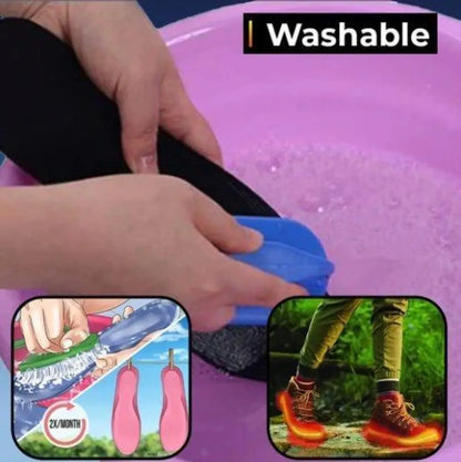 USB Heated Shoe Insoles – Rechargeable Electric Warming Insoles