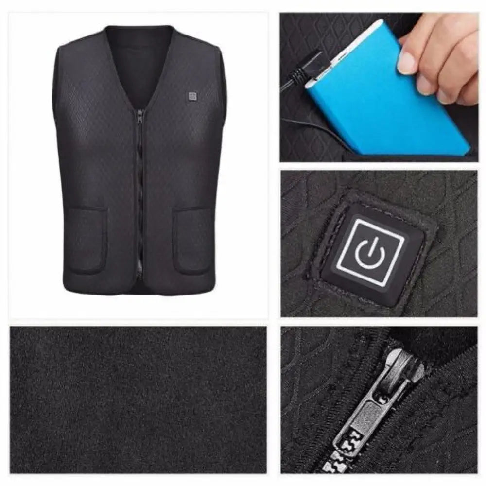 Usb Heated Robe USB Heated Vest - Ninjanew