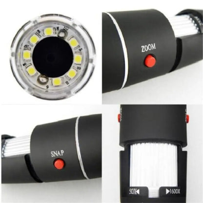 USB Microscope Camera – 1000X Digital Zoom with 8 LED Lights