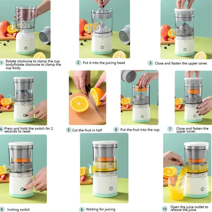 USB Rechargeable Automatic Fruit Juicer