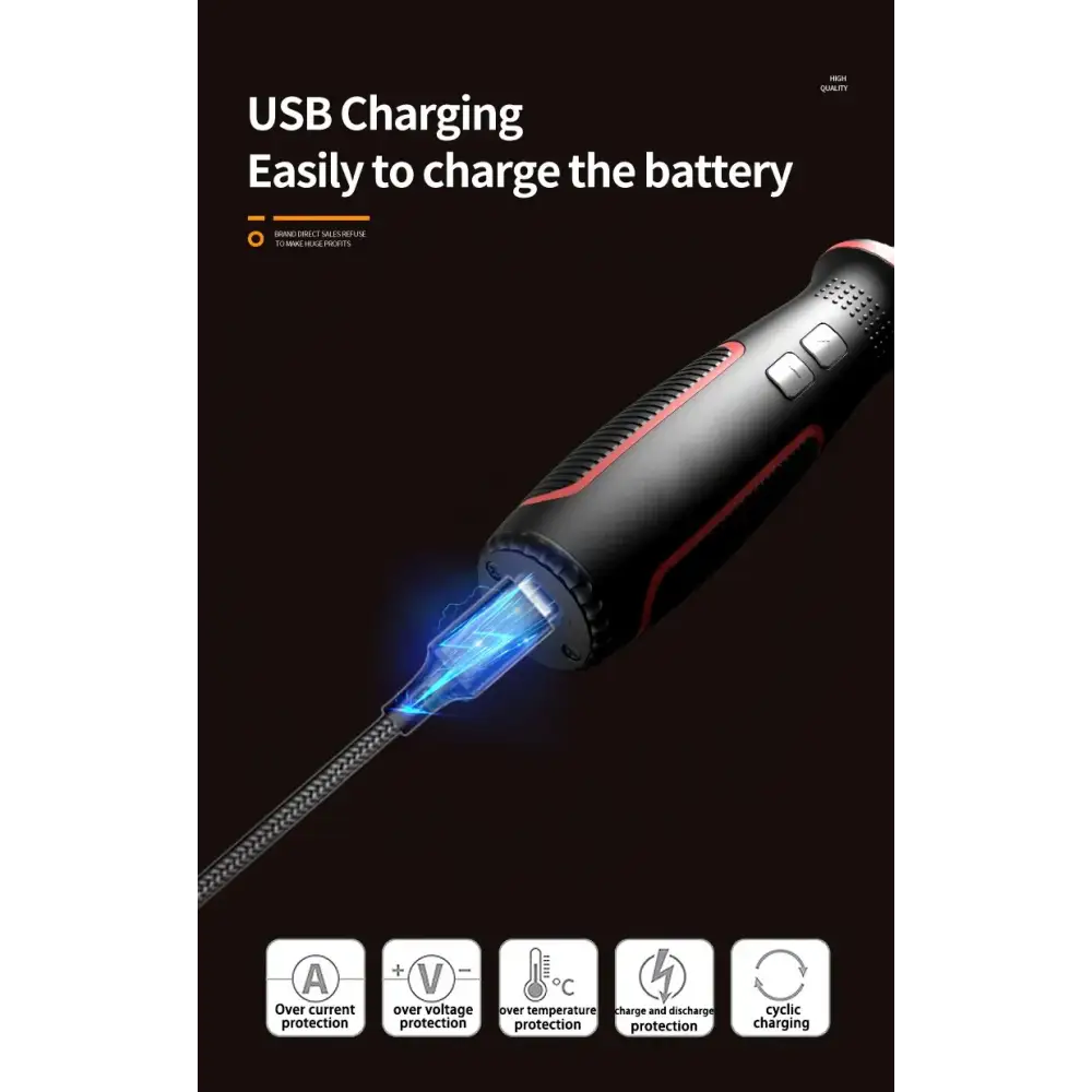 USB Rechargeable Electric Screwdriver