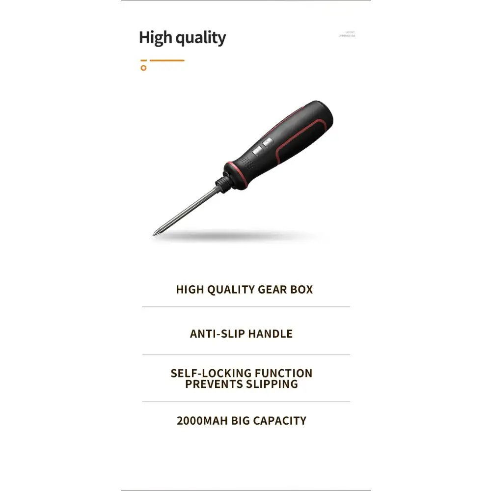 USB Rechargeable Electric Screwdriver