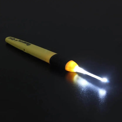 USB Rechargeable LED Lighted Crochet Hooks – 9-in-1 Set