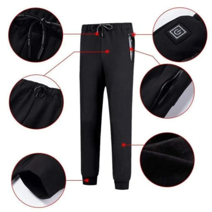 USB Heated Pants – 3-Level Electric Warming Trousers