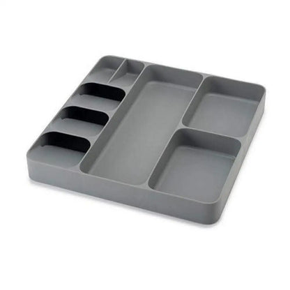 Space-Saving Utensil Separator Stacked Cutlery Drawer Organizer