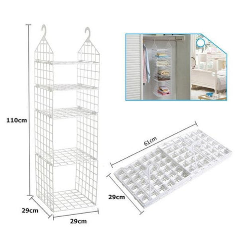 Wardrobe Multilayer Hanging Storage Rack