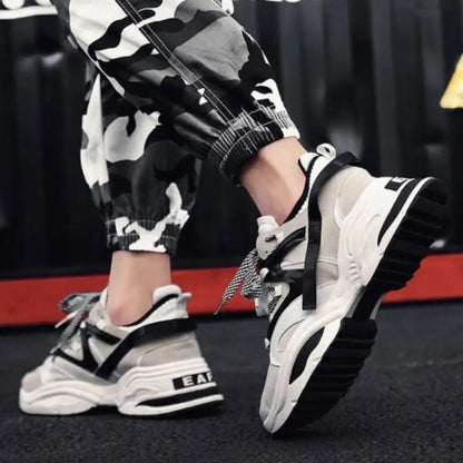 Vintage Dad Sneakers – Lightweight Breathable Men's Casual Shoes
