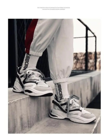 Vintage Dad Sneakers – Lightweight Breathable Men's Casual Shoes