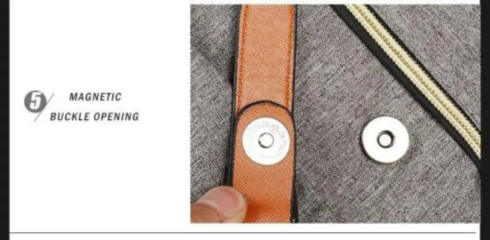 Vintage Laptop Backpack – College School Bag with USB Port