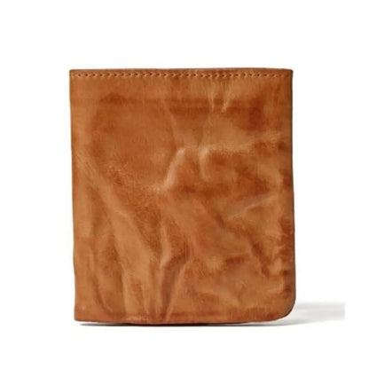 Vintage Style Leather Wallet – Slim Minimalist Card Holder