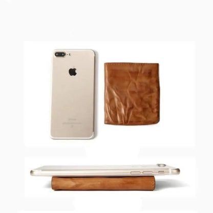 Vintage Style Leather Wallet – Slim Minimalist Card Holder