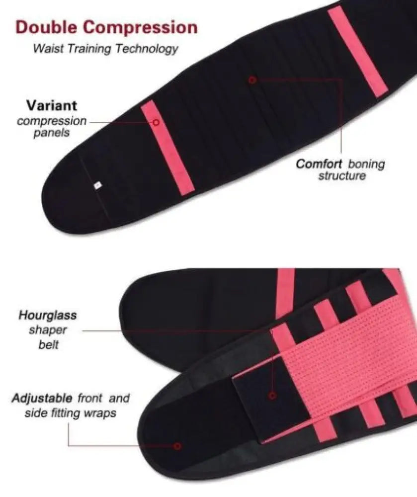 Waist Trainer Sweat Belt – Sauna Wrap for Women & Postpartum