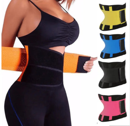 Waist Trainer Sweat Belt – Sauna Wrap for Women & Postpartum