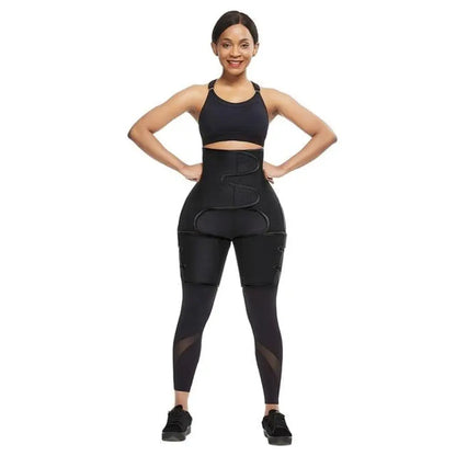 3-in-1 Waist Trainer & Thigh Trimmer – Butt Lifter Shapewear for Women