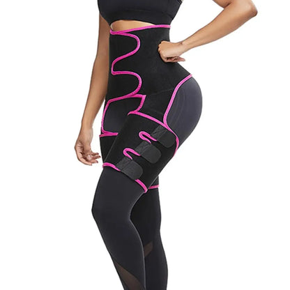 3-in-1 Waist Trainer & Thigh Trimmer – Butt Lifter Shapewear for Women