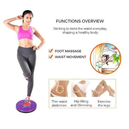 Waist Twisting Disc – Balance & Massage Exercise Board