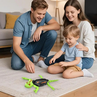 Wall Climbing RC Gecko Toy Electric Remote Control Lizard Car with LED Eyes