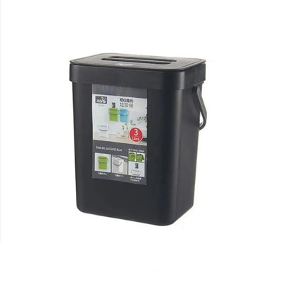 Wall-Mounted Hanging Trash Bin – Space-Saving Waste Basket