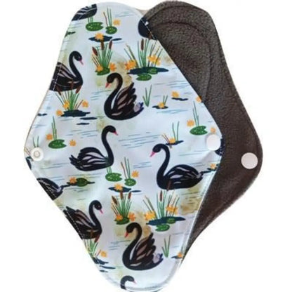 Washable Cloth Menstrual Pads – Bamboo Charcoal, Reusable