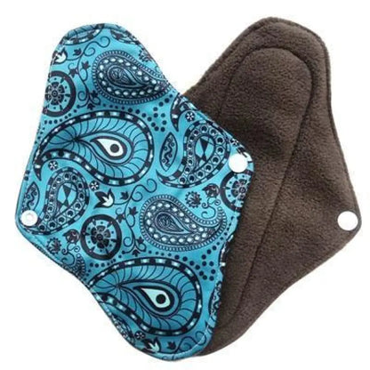 Washable Cloth Menstrual Pads – Bamboo Charcoal, Reusable