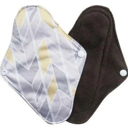 Washable Cloth Menstrual Pads – Bamboo Charcoal, Reusable