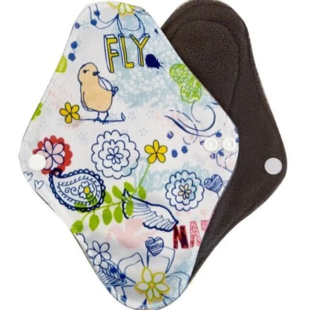 Washable Cloth Menstrual Pads – Bamboo Charcoal, Reusable