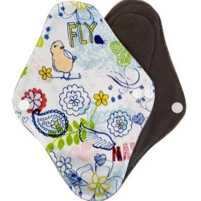 Washable Cloth Menstrual Pads – Bamboo Charcoal, Reusable