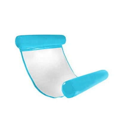 Water Hammock Inflatable Pool Float – Headrest, 6 Colors