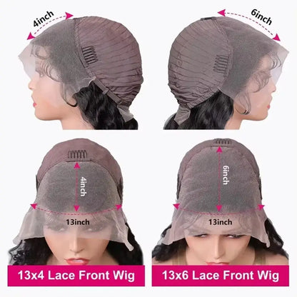 Water Wave Lace Front Wig