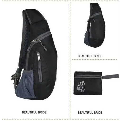 Waterfly sling backpack one shoulder backpacks