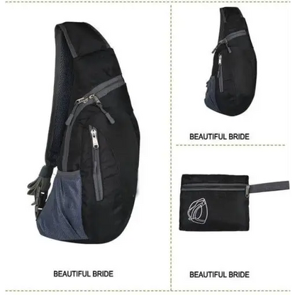Waterfly sling backpack one shoulder backpacks