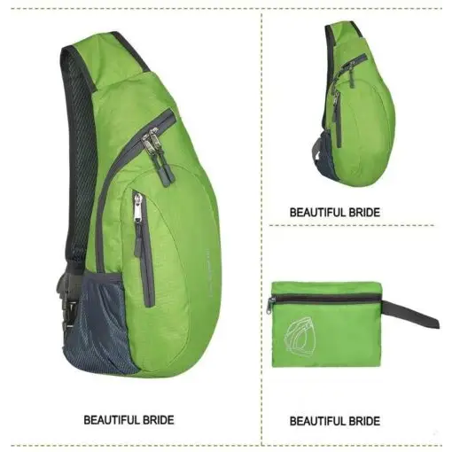 Waterfly sling backpack one shoulder backpacks