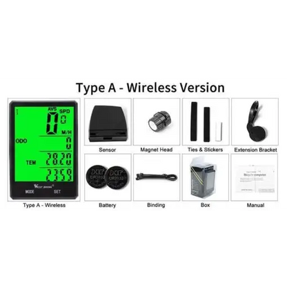 Waterproof Bicycle Speedometer