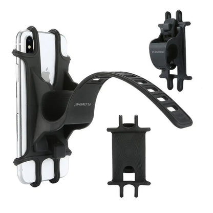 Waterproof Bike Phone Holder – GPS Mount, Silicone Net Grip