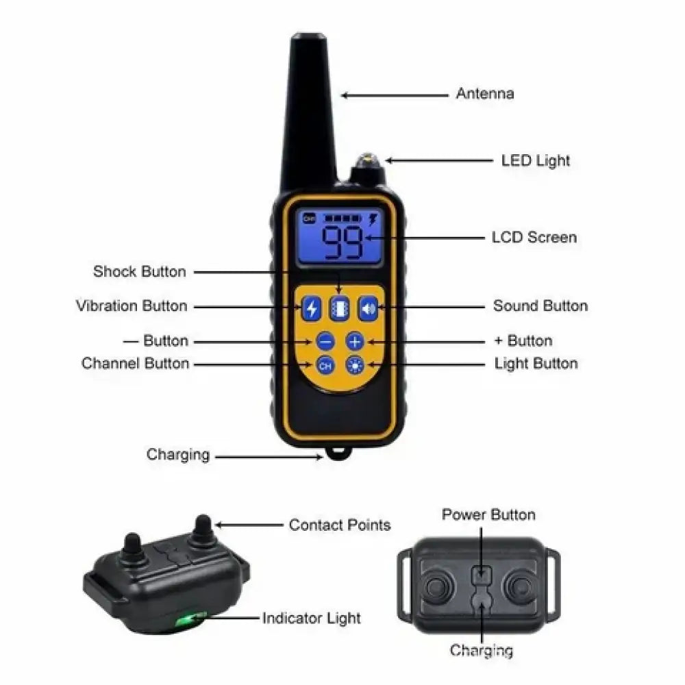 Waterproof Electric Dog Training Collar