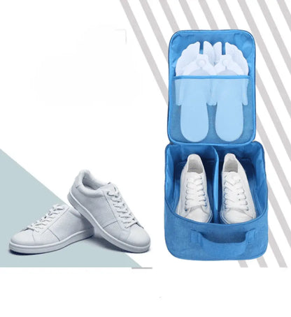 Waterproof Foldable Travel Shoe Bag – 3-in-1, 6 Colors, 29cm