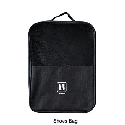 Waterproof Foldable Travel Shoe Bag – 3-in-1, 6 Colors, 29cm