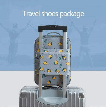 Waterproof Foldable Travel Shoe Bag – 3-in-1, 6 Colors, 29cm