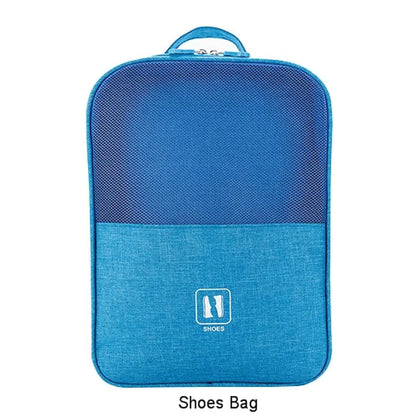 Waterproof Foldable Travel Shoe Bag – 3-in-1, 6 Colors, 29cm